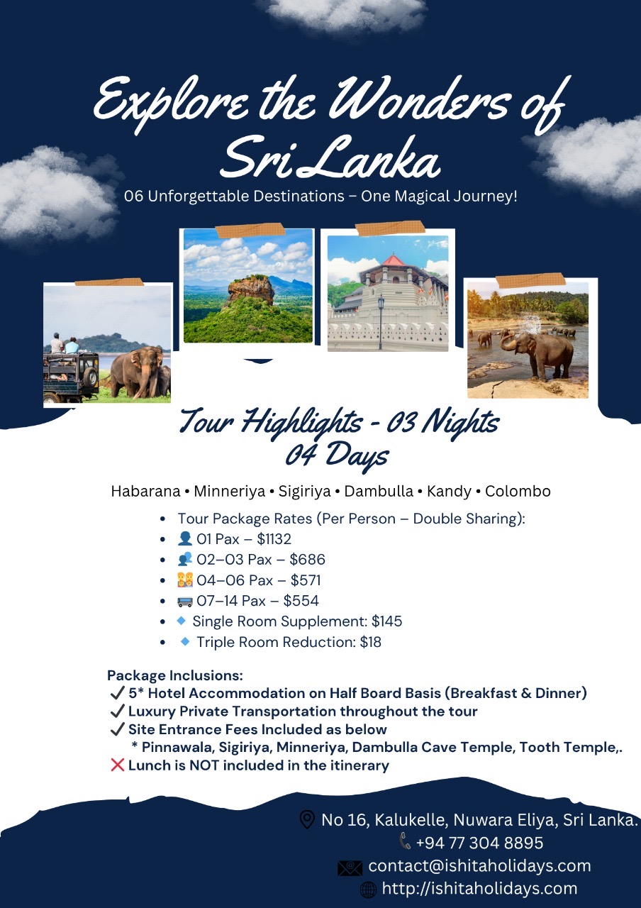 Flyer - 3 Nights 4 Days Package