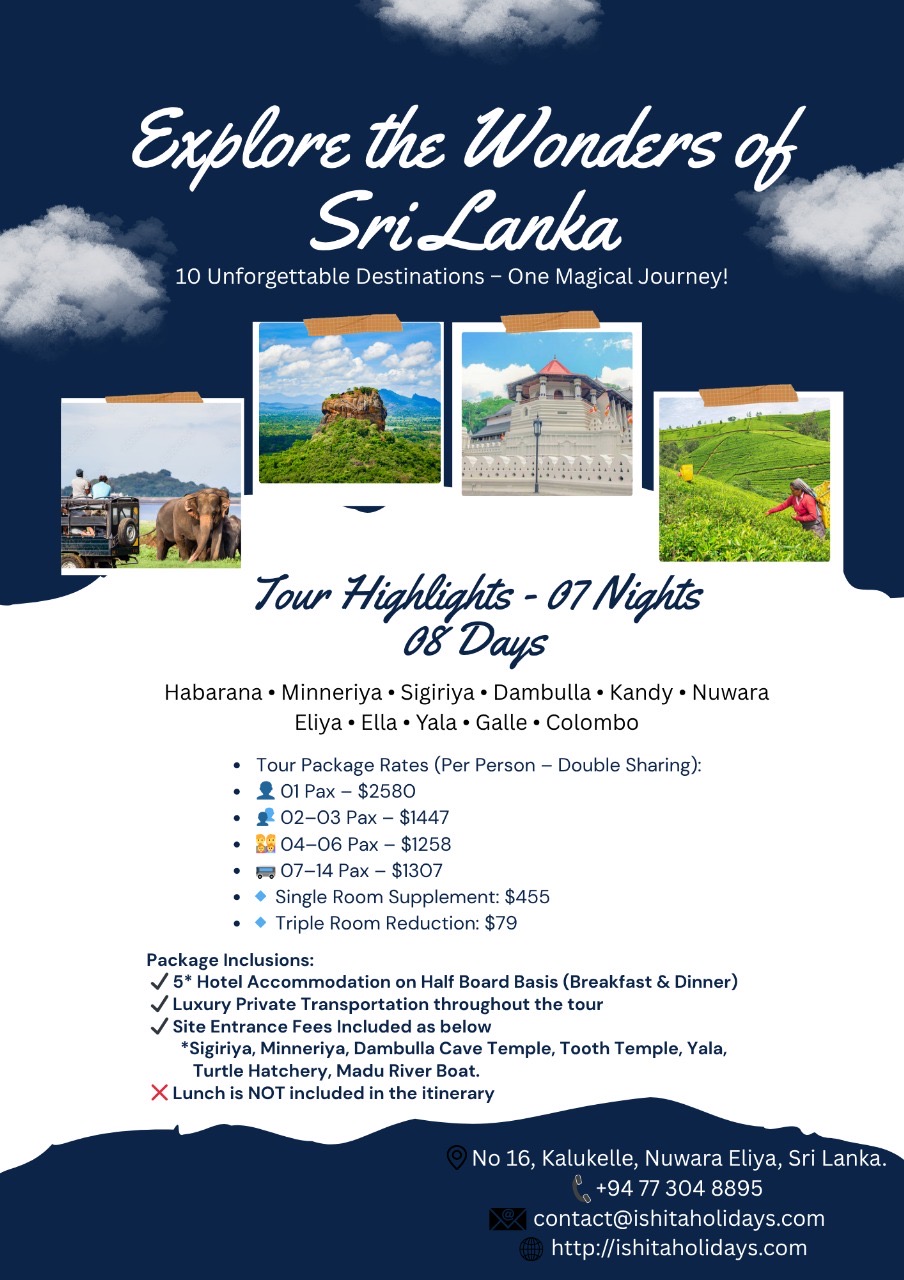 Flyer - 7 Nights 8 Days Package